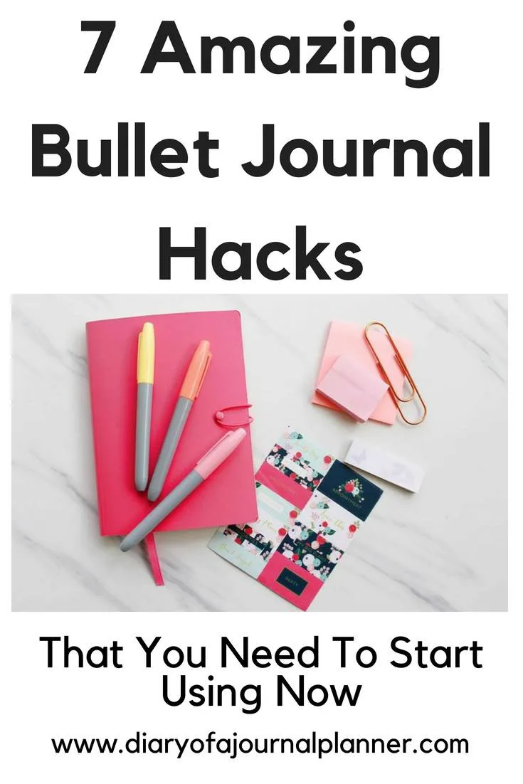 12 Bullet Journal Hacks That You Need To See! - Bullet Planner Ideas