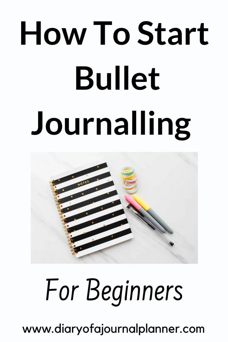 How to Start a Bullet Journal for Beginners