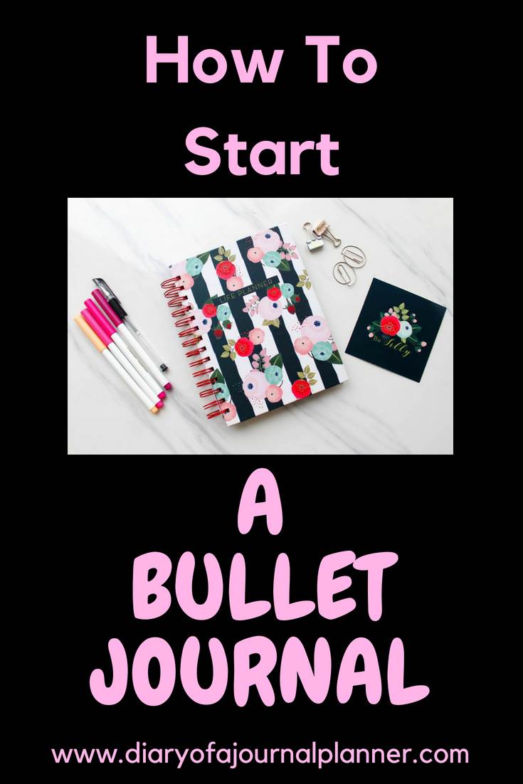 How to start a bullet journal #bulletjournal #bujo #journaling #planning