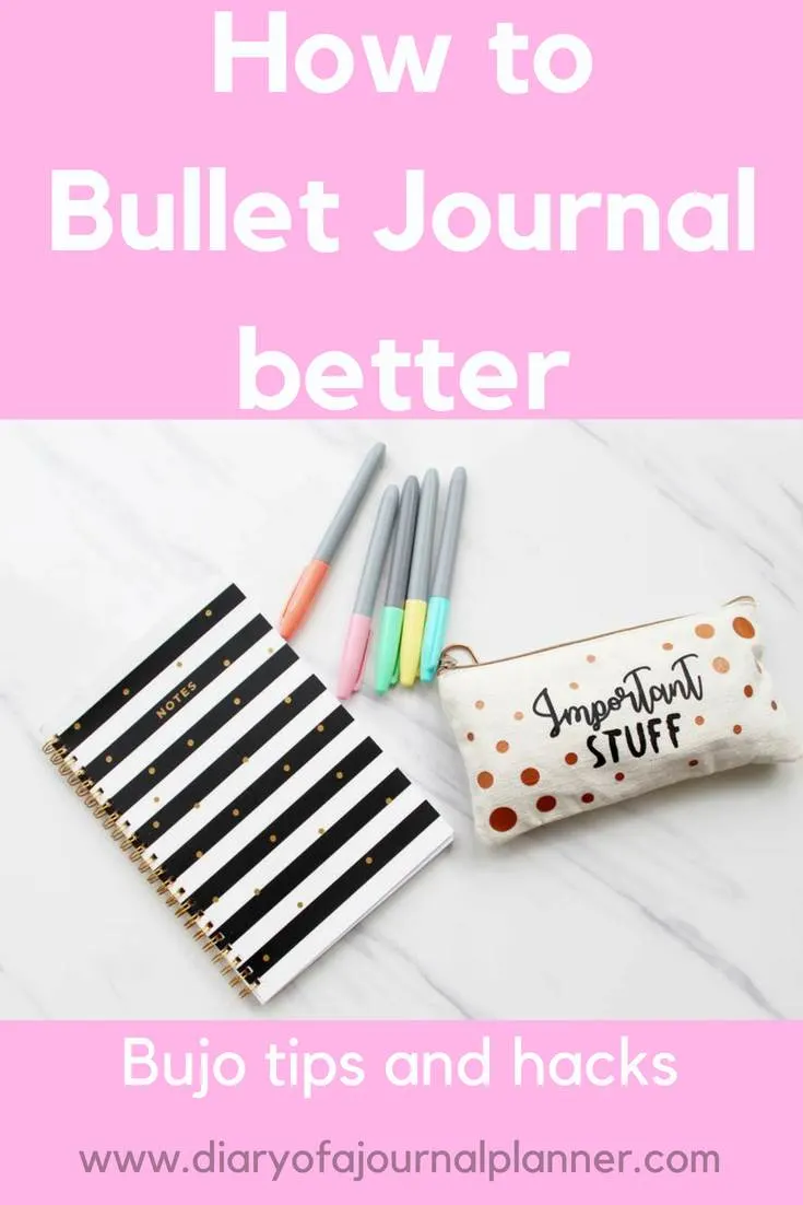 tips bullet journal
