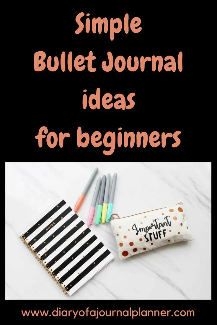 How to Get Started with Bullet Journaling - Bleistift