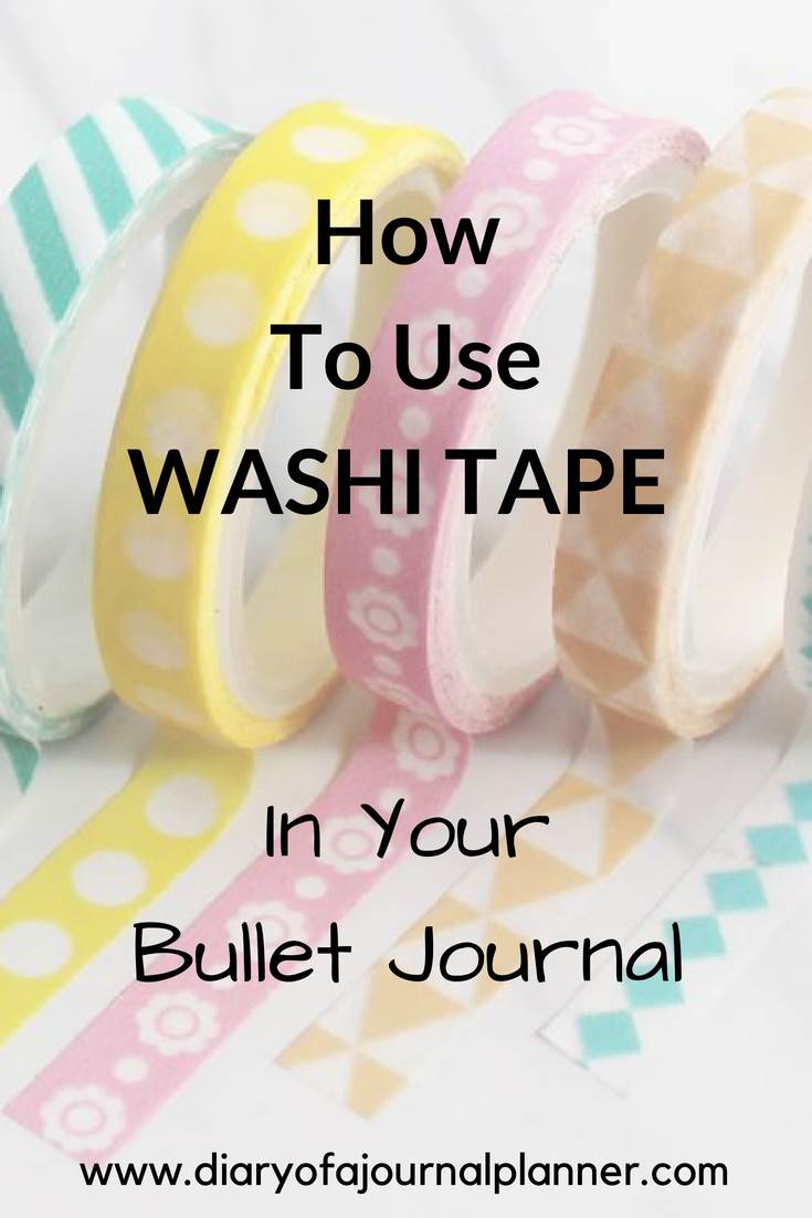 Creative Bullet Journal Washi Tape Ideas LaptrinhX News