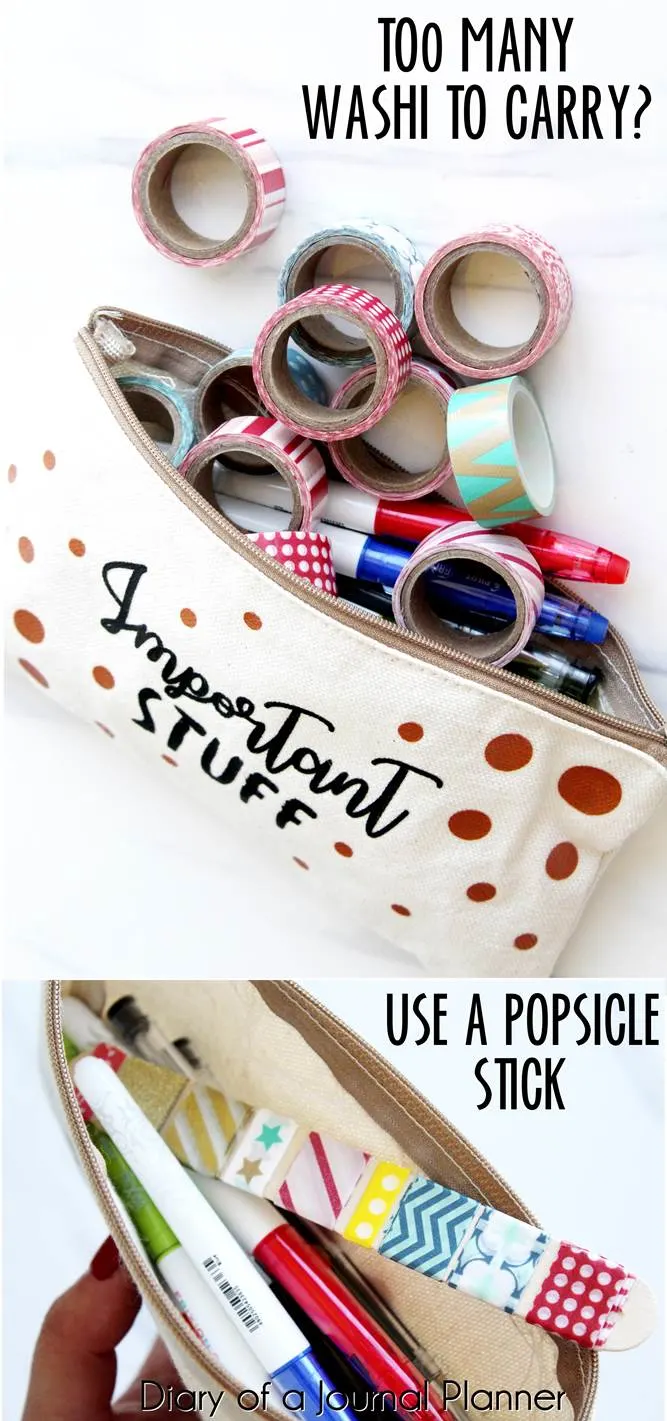 5 Ways To Store Washi Tape - Organized-ish