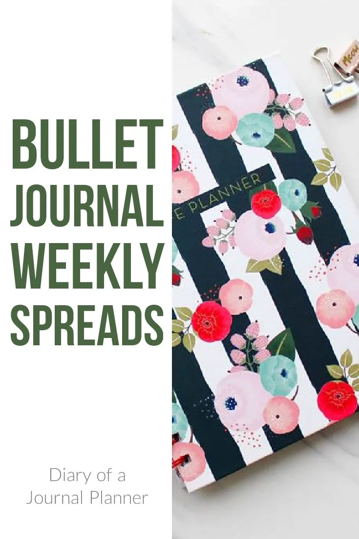 Bullet Journal Weekly Spreads