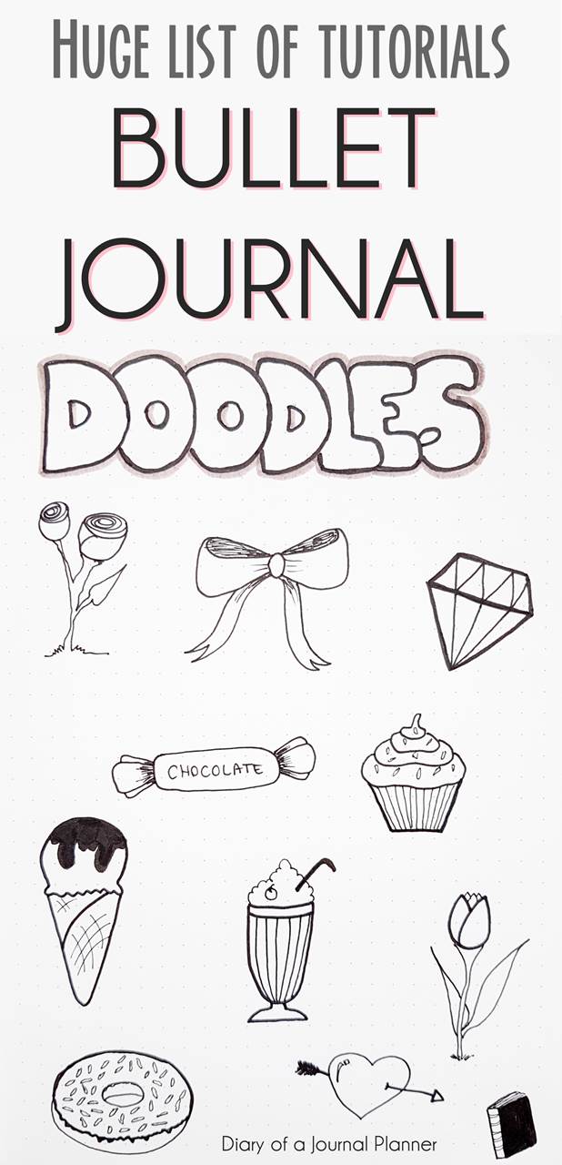 50 Bullet Journal Doodle Ideas!