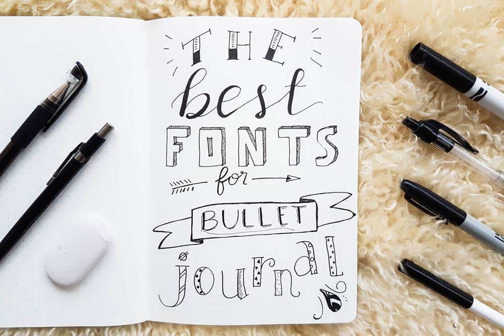 Best Pens for your Bullet Journal! Ink Pen Comparison for Drawing,  Journaling and Hand Lettering 