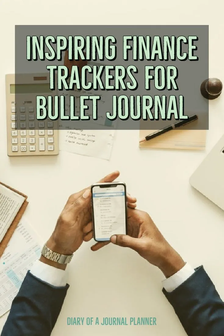 bullet journal budget spread