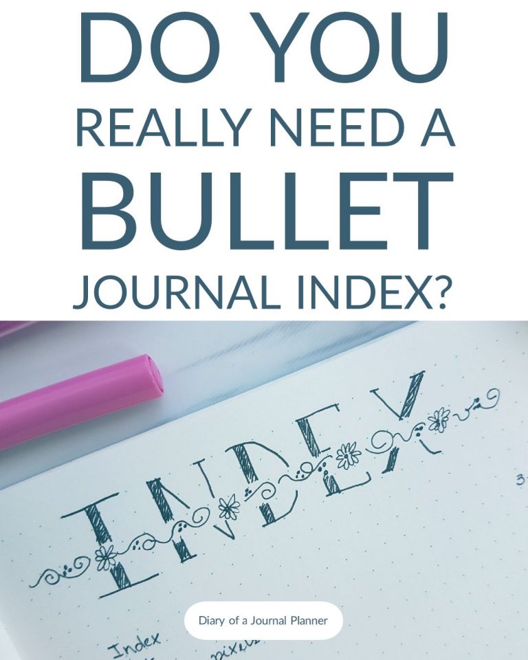 What is a Bullet Journal Index? (+ 5 reasons to use one!)