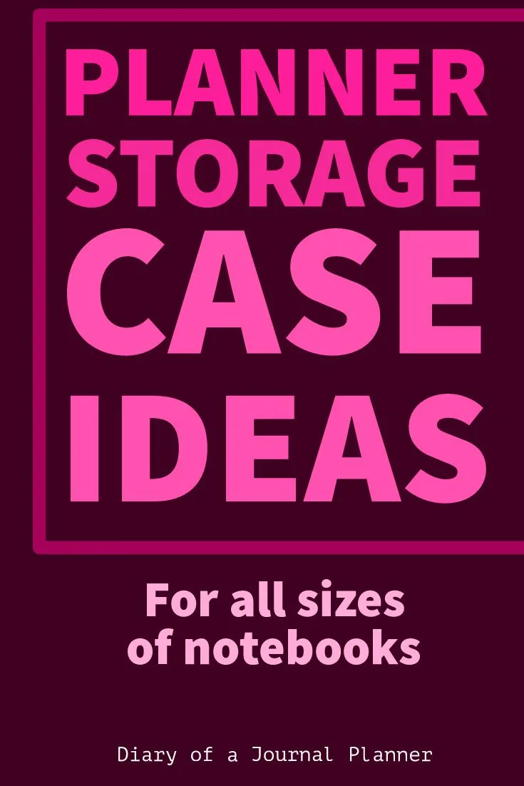 Sunny Streak Journal Supplies Storage Case (Gray - Medium) - Custom Travel  Organizer Holder for A5 Planner, Pens, Journal Supplies and Accessories