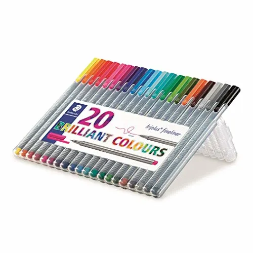 12 Colors 0.4mm Extra Fine Point Color Pen Water-based Journal Planner  Fineliner Liquid Pen
