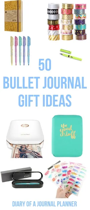The perfect Gift Guide for bullet journal lovers