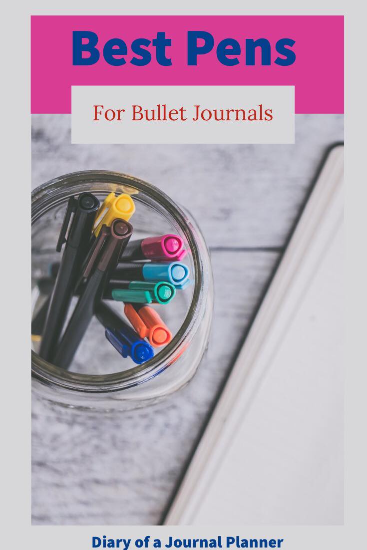 Best Pens for Bullet Journals (2020) - Planning Mindfully