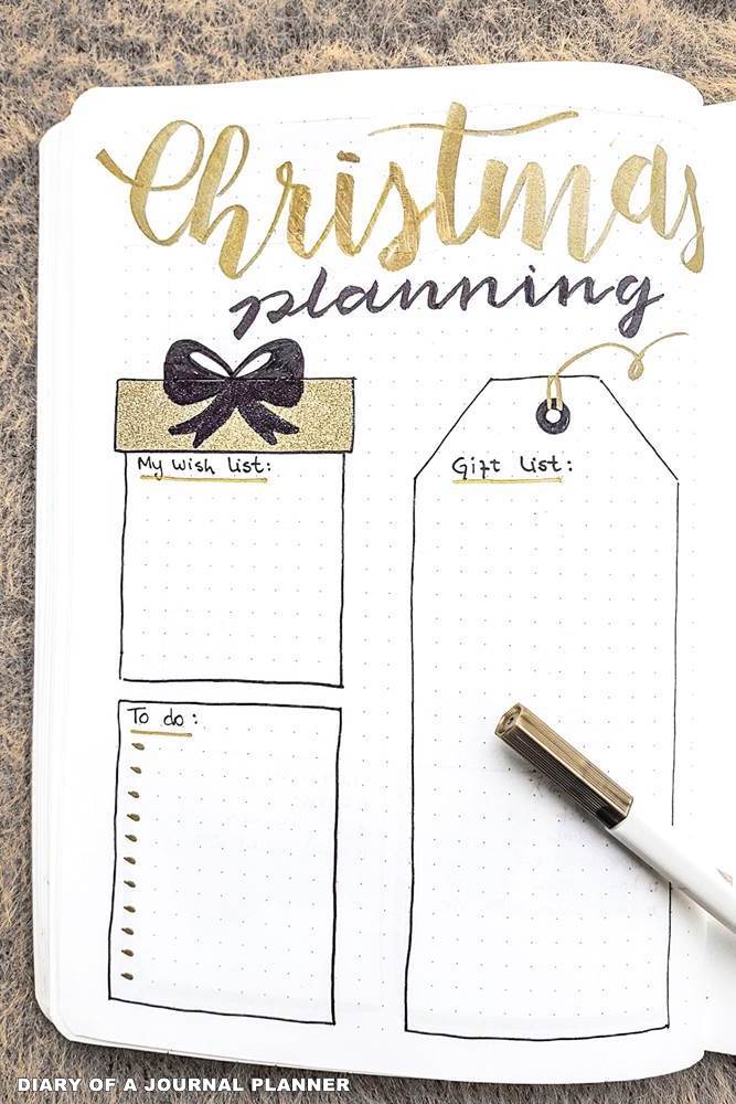 21 Creative Bullet Journal Wish Lists