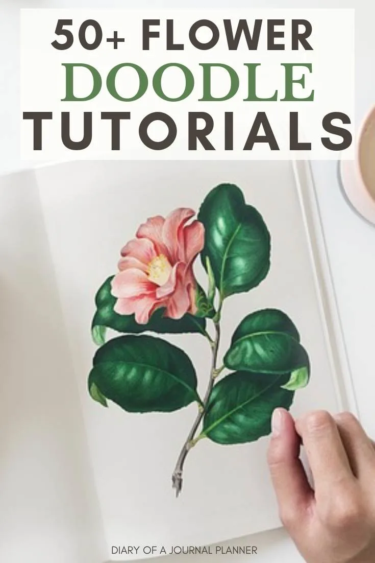 flower doodle tutorials for beginners
