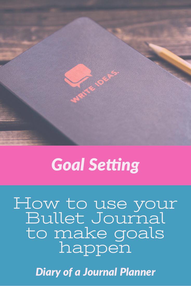 Learn how to set bullet journal goals, make a goals page layout and change your mindset to have the best year yet!