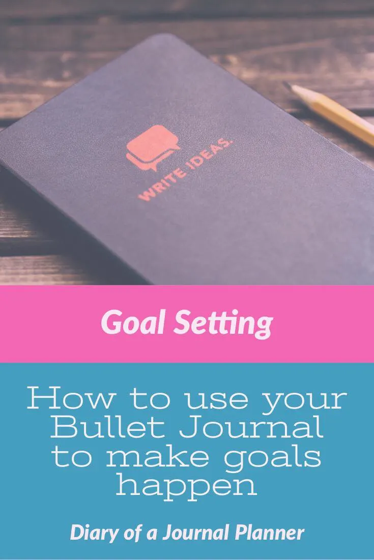 Learn how to set bullet journal goals, make a goals page layout and change your mindset to have the best year yet!