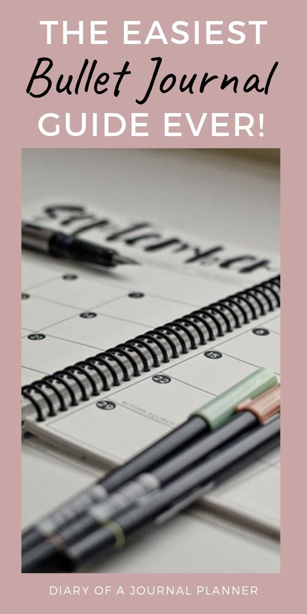 A simple bullet journal guide to answer all of your bujo questions. From future logs to monthly pages and collections, learn everything about bullet journals and start journaling today