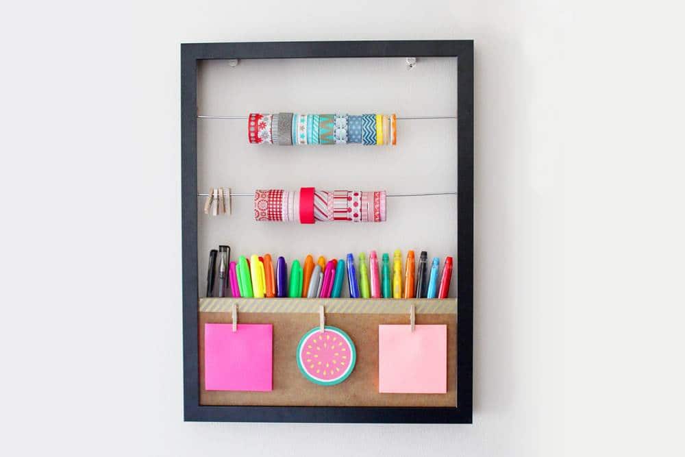 DIY washi Tape storage. how to store washi tape diy