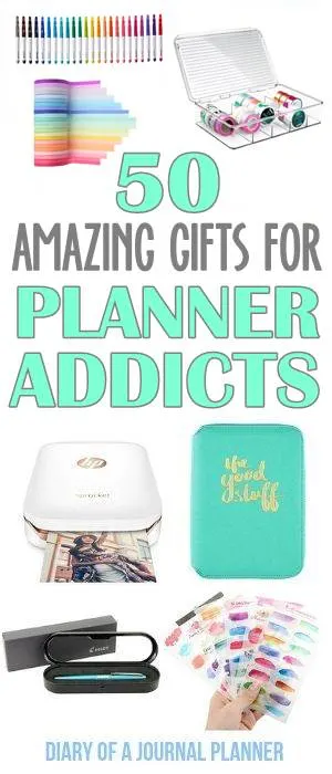 gift guide for planners and bullet journal addicts