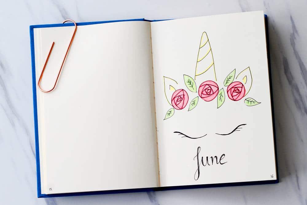 bullet journal doodle art