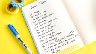 Bujo Brain Dump