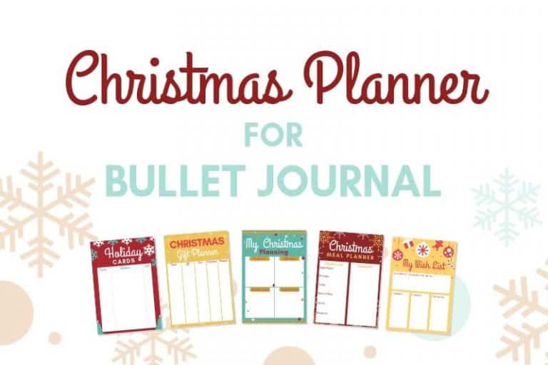 100+ FREE Bullet Journal Printables To Organize Your Life in 2025