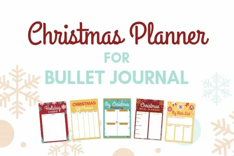 Free Christmas planner printables to get it all done this season