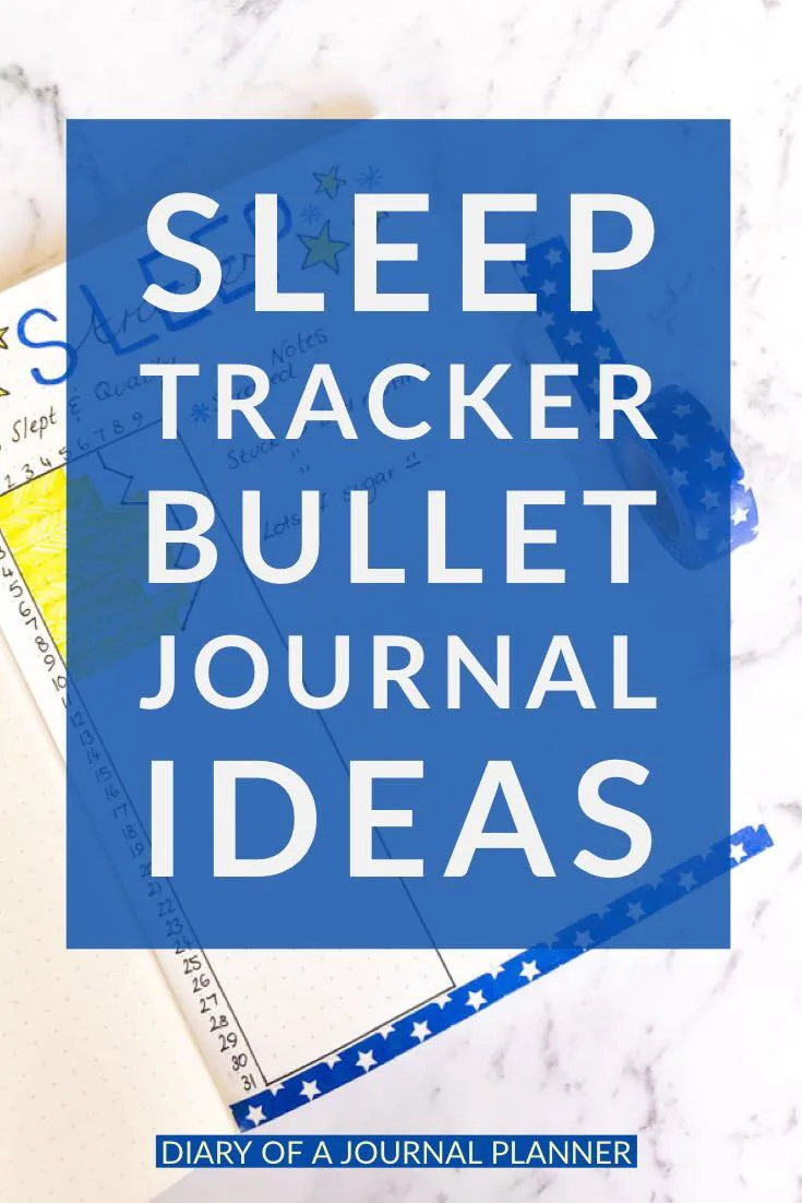 Sleep tracker • Planner insert • Your Personal Organizer