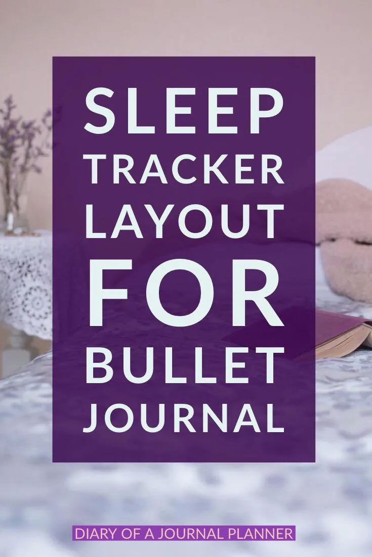 Sleep tracker layout ideas
