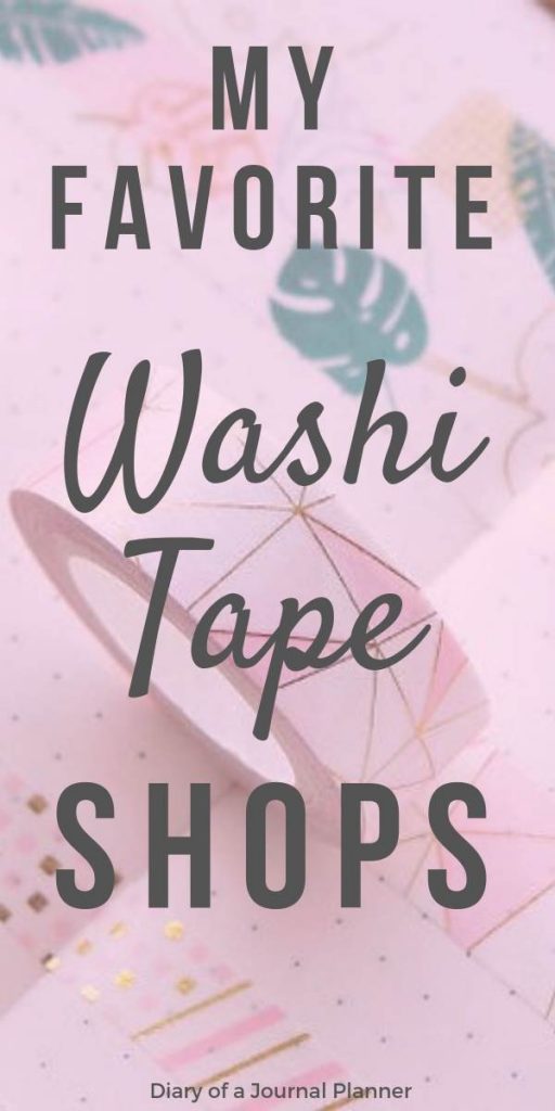 Best Washi Tape Shops (15 Washi Tape Online Stores You Need To See!)