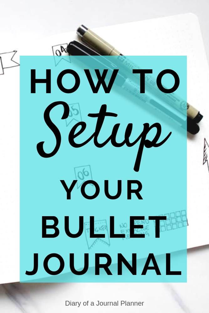 How to set up your bullet journal for the new year