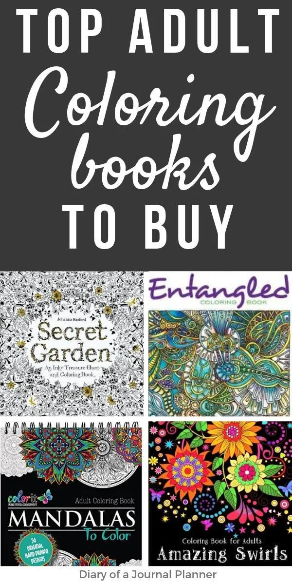 Top adult coloring books to buy