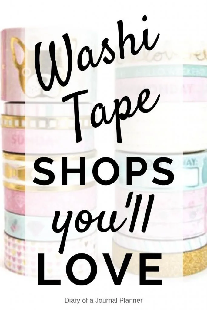 The best etsy washi tape shops you'll love