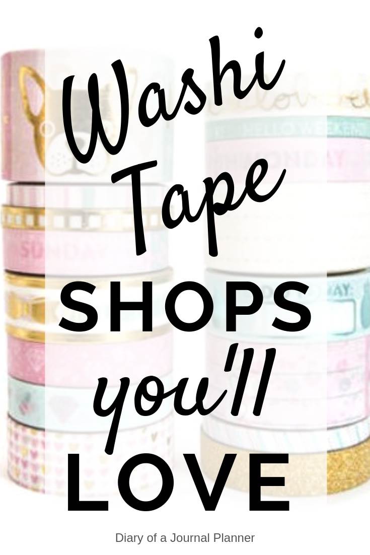 washi tape shops you'll love