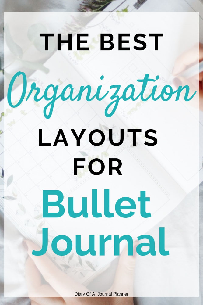 Organization layouts that will make getting organized easy. Organization tips, spreads and more. 