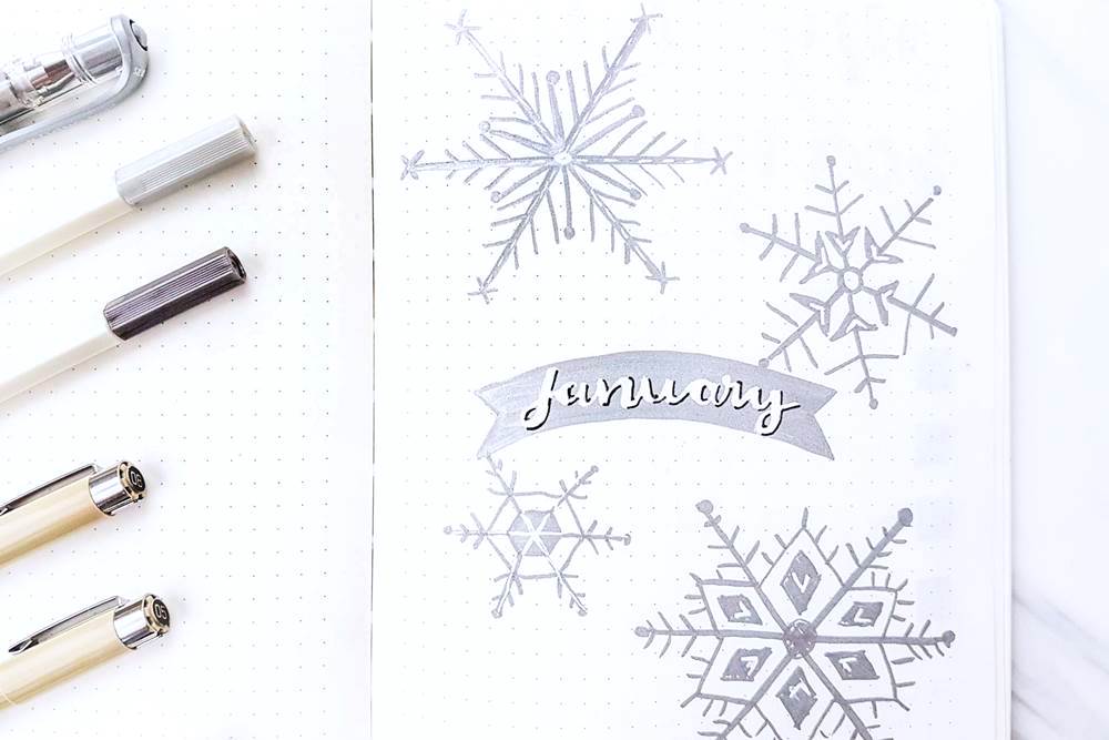 Featured image of post January Calligraphy Bullet Journal