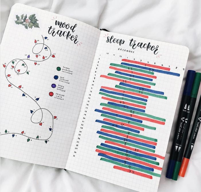 Amazing Winter Bullet Journal Theme Ideas To Try This Season