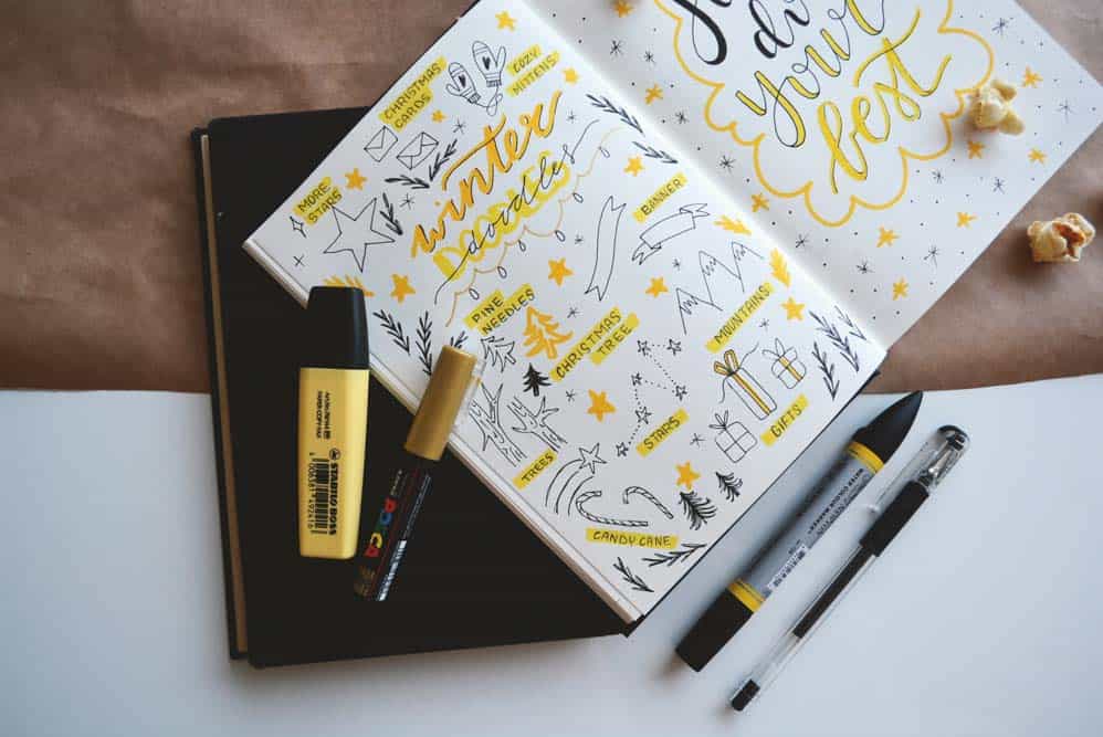 Amazing Winter Bullet Journal Theme Ideas To Try This Season
