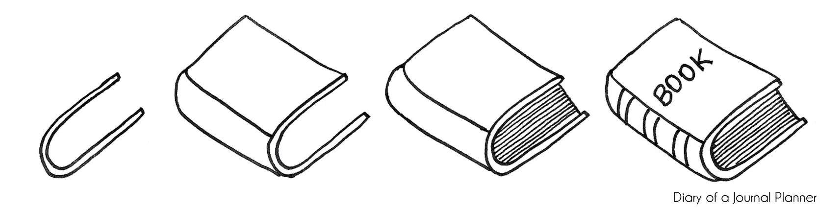 How to Draw School Books - Really Easy Drawing Tutorial