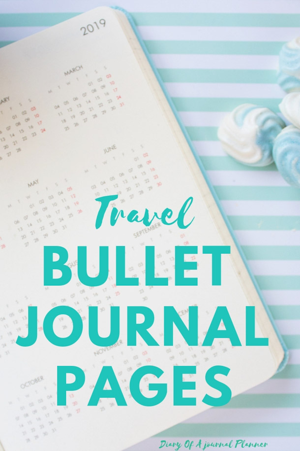 Going on a Vacation? Find out how to use your Bullet Journal to get organized, research and make your trip easy and fun. #travelbulletjournal #travelbulletjournalideas #travelbulletjournallayout #travelbulletjournalpages #travelbulletjournaldoodles #bulletjournal #bujo #bulletjournalideas #bujoideas