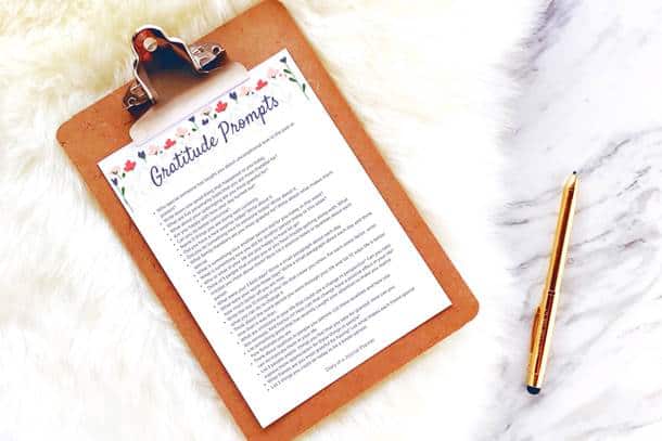 50 Daily Gratitude Journal prompts to help you notice the good in your life