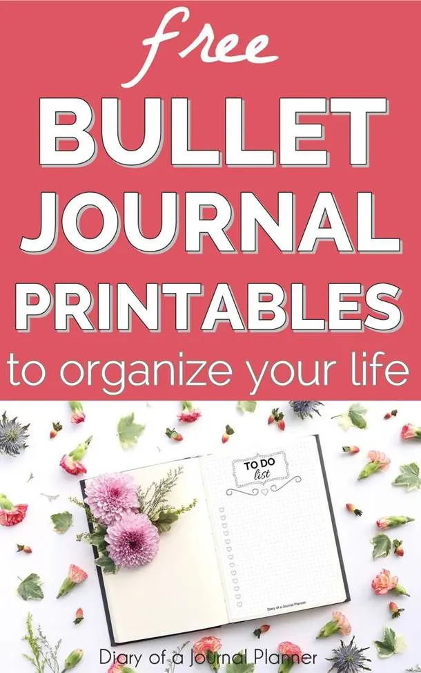 bullet journal printables free