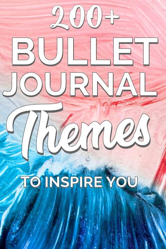 Bullet Journal Themes and Monthly Cover Pages
