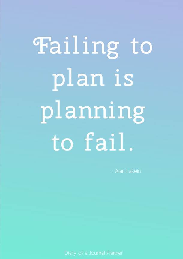 failing to plan is planning to fail #quotes #quote #quoteoftheday #quotestoliveby #quotesinspirational #planningquotes #motivationalquotes #motivationalquotes #inspirationquotes #inspirationalquotes #planning #planners #bujo #bulletjournal