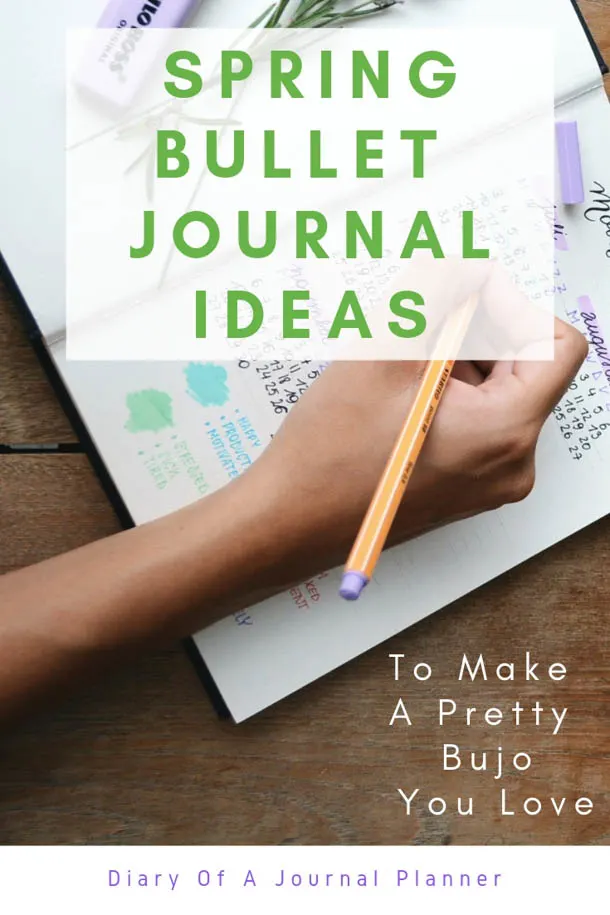 Spring Bullet Journal Ideas