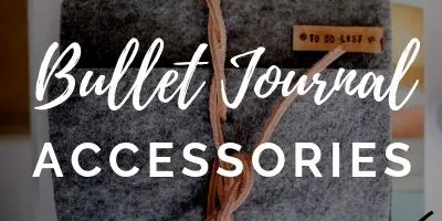 bullet journal accessories