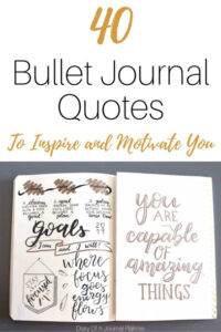 The Best Bullet Journal Quotes