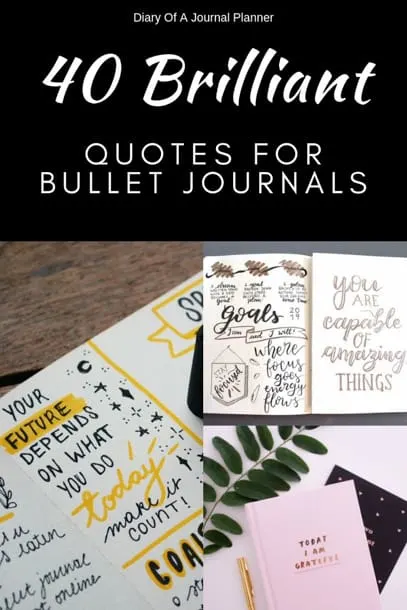 The best Bujo quotes