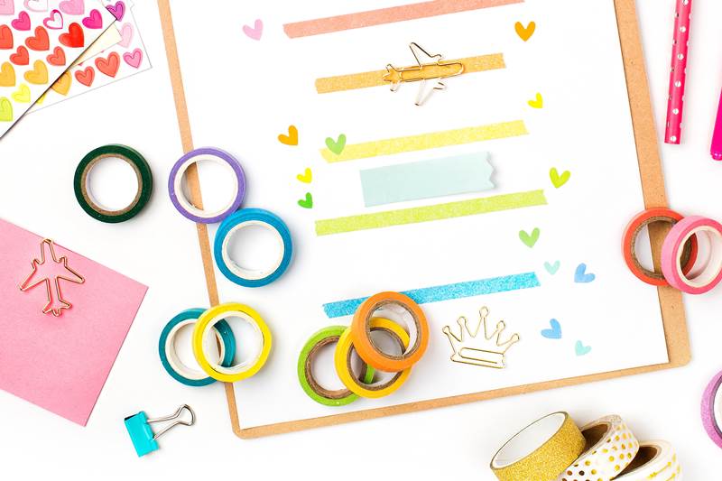 Clever Ways to Organize and Store Washi Tape