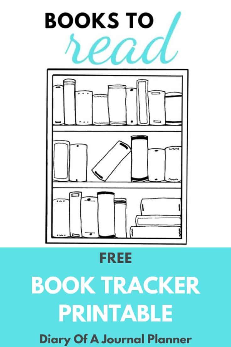 Free Book Tracker Printable For Bullet Journals